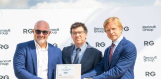 Posata prima pietra del Centro Europeo Distribuzione Ricambi di Renault