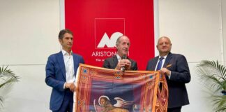 Presidente Zaia inaugura ampliamento Aristoncavi a Brendola