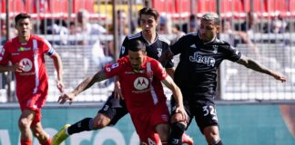 Juve in crisi, prima vittoria in A per il Monza