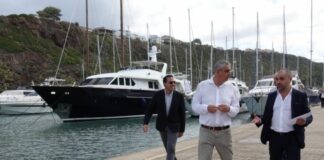 Sopralluogo dell’assessore Salaris al porto e area costiera Castelsardo