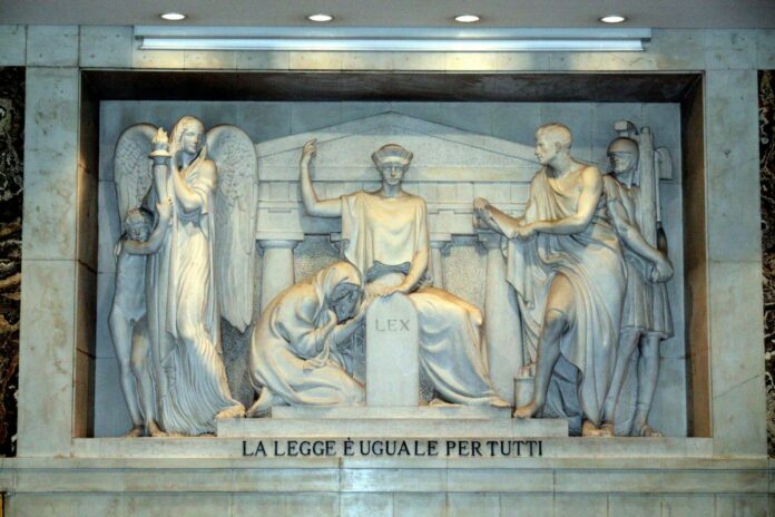 Palazzo di Giustizia; inaugurazione dell' Anno Giudiziario Tributario