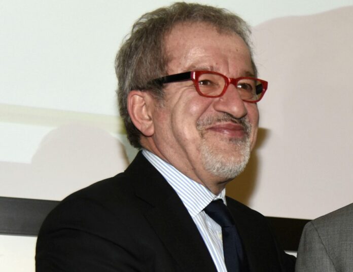 Milano, Incontro Elettorale per il candidato del centro-destra alle Regionali Attilio Fontana e i Governatori Roberto Maroni, Giovanni Toti e Luca Zaia