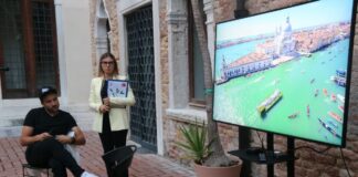 Saype inaugura i “Fuori Padiglione Venezia”