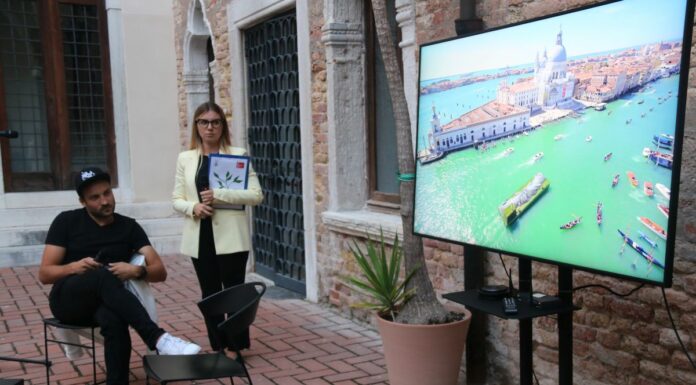 Saype inaugura i “Fuori Padiglione Venezia”