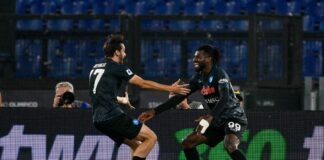 Il Napoli vince in rimonta, Lazio battuta 2-1