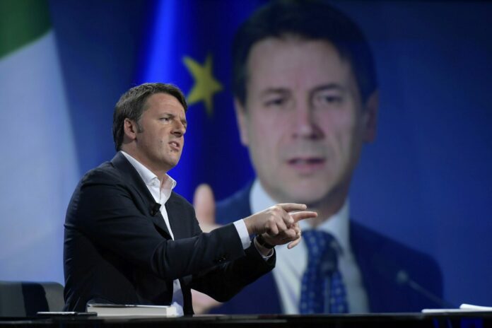 Mattaeo Renzi ospite della trasmissione In mezz'ora in piu'