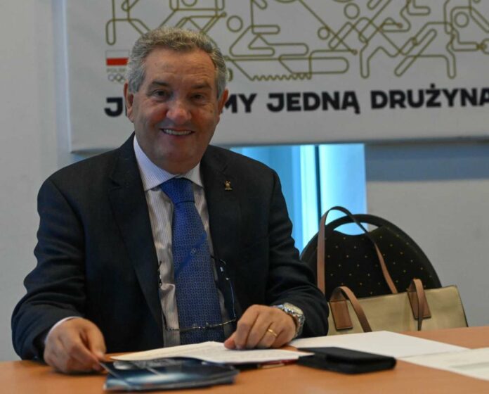20221001_1384 Scarso nuovo presidente della Confederazione Europea Scherma Agenzia di stampa Italpress