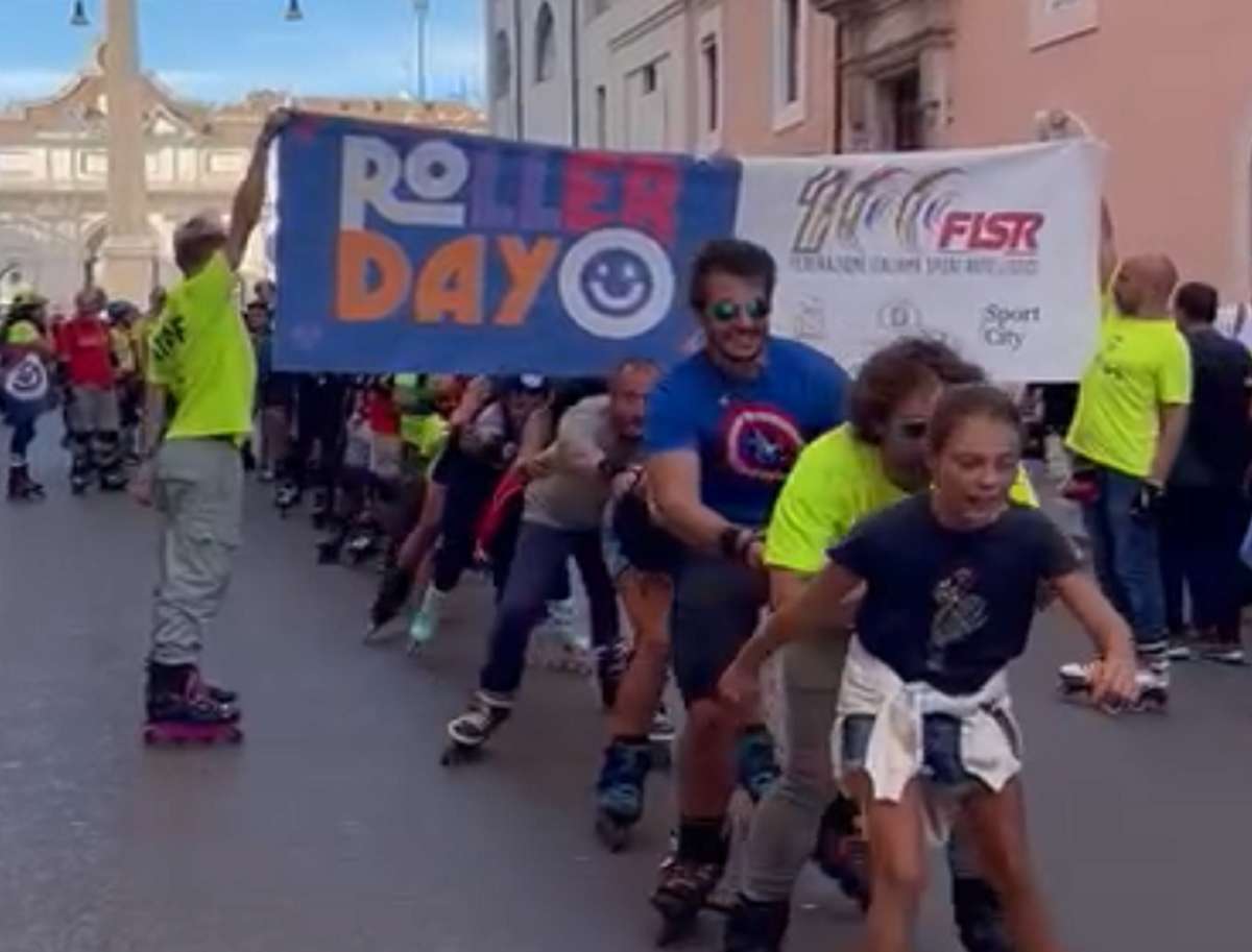 Bagno di folla per Roller Day in oltre 100 piazze italiane
