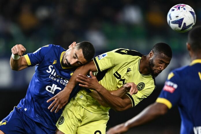 Hellas Verona-Udinese serie A