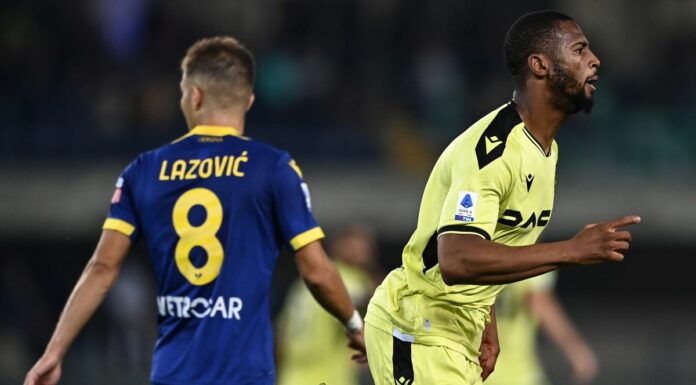 L’Udinese vince ancora, Verona beffato nel recupero