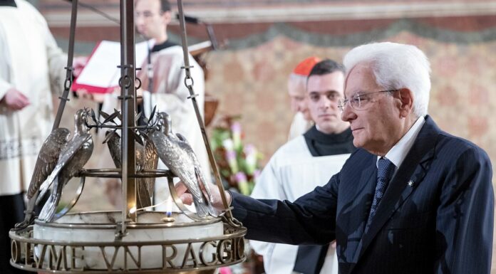 Ucraina, Mattarella “Non ci arrendiamo alla logica di guerra”