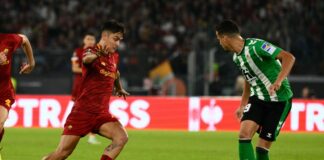 Roma ribaltata in Europa League, all’Olimpico la spunta il Betis