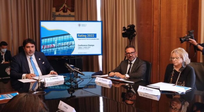 Fitch promuove la Sardegna, Solinas “Premiati conti e politiche della Regione”