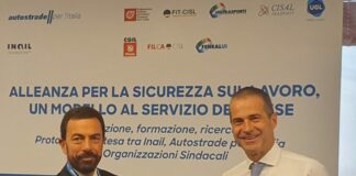 Intesa Autostrade per l’Italia-Inail per la sicurezza nei cantieri
