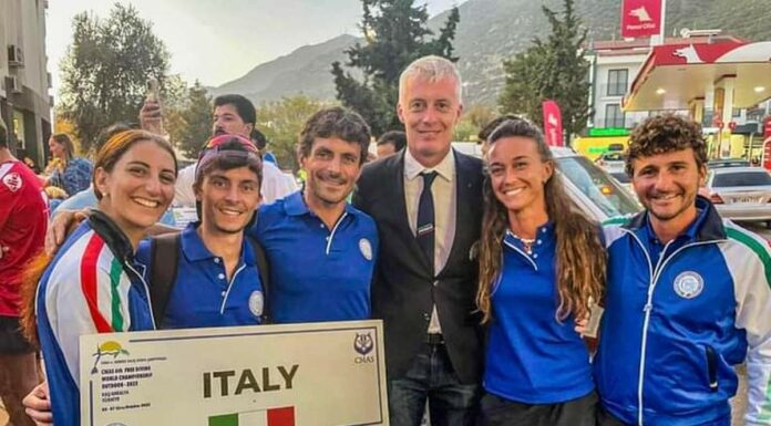 Mondiali apnea outdoor, l’Italia chiude con quattro medaglie