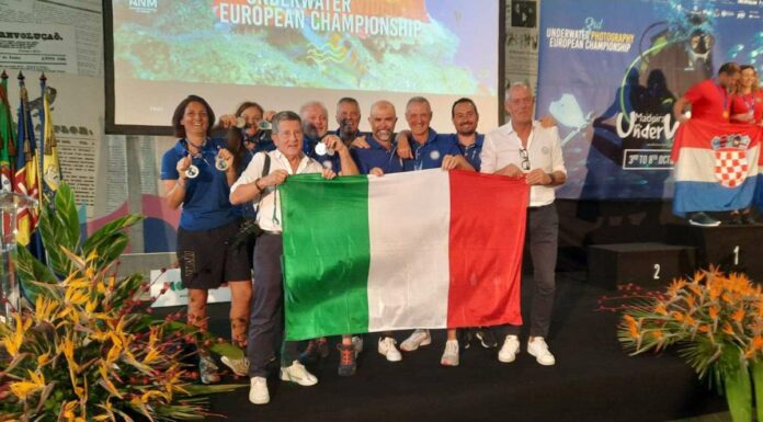 Azzurri super a Europei fotografia e video subacquei