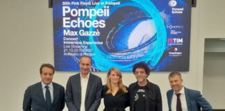 Tim, concerto-evento di Max Gazzè a Pompei con 5g ad onde millimetriche