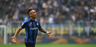 Inter-Salernitana 2-0, decidono Lautaro Martinez e Barella