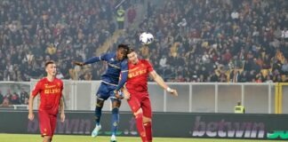 Kouamè risponde a Ceesay, fra Lecce e Fiorentina è 1-1