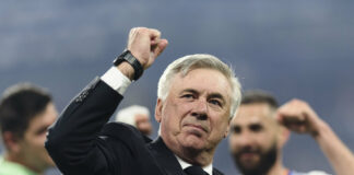 Ancelotti “Fiero di Benzema, Real squadra top nel 2022”