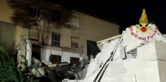 Cagliari, Crolla Aula Magna Università, per ora nessun ferito