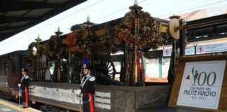 Milite ignoto, tappa a Bari per il “Treno della Memoria”