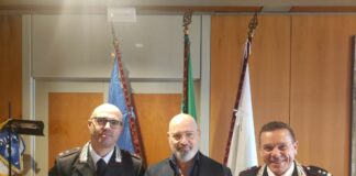 Bonaccini incontra Comandante Gruppo Carabinieri per Tutela Ambientale