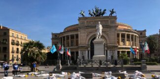 A Palermo il flash mob dei sindacati “Basta morti sul lavoro”