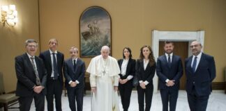 Il Papa riceve in udienza Tenderstories per il film “Kordon”