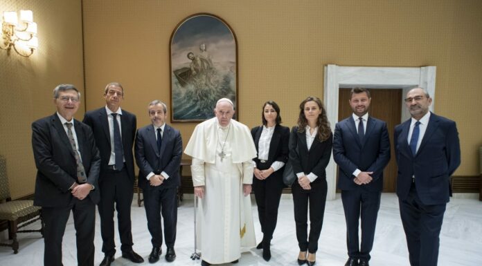 Il Papa riceve in udienza Tenderstories per il film “Kordon”