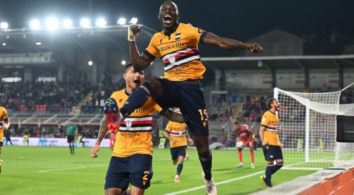 Prima gioia Samp, Colley stende la Cremonese allo Zini