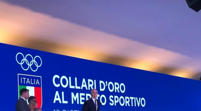 Collare d’oro Coni a Domenicali, stella d’oro all’Italpress