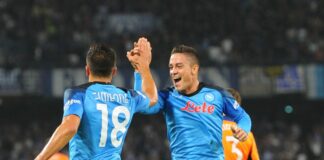 Napoli batte Rangers 3-0, doppietta di Simeone
