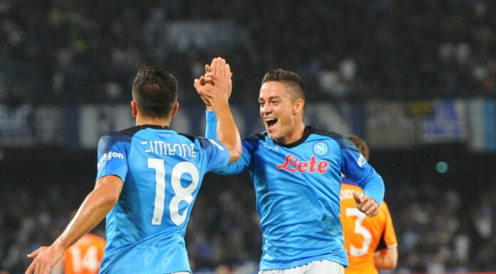 Napoli batte Rangers 3-0, doppietta di Simeone