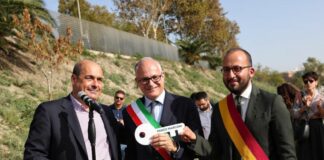 Nuovo parco al Tevere, Zingaretti e Gualtieri al Ponte Marconi