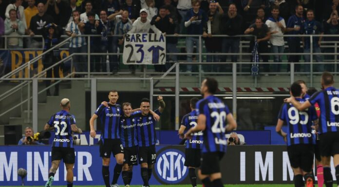 L’Inter continua a vincere: 3-0 contro la Sampdoria
