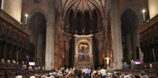 Nella basilica dei Frari restaurata la pala dell’Assunta