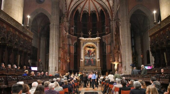 Nella basilica dei Frari restaurata la pala dell’Assunta