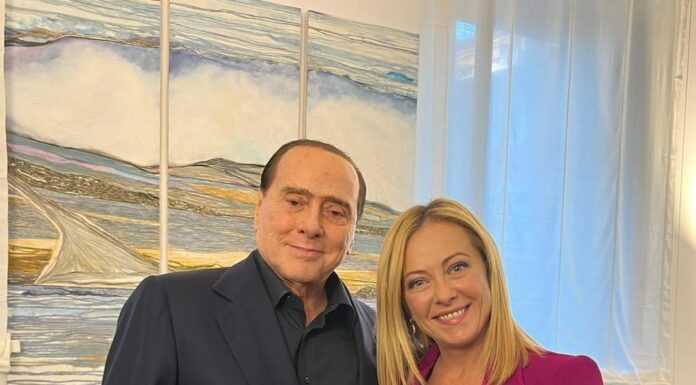Meloni incontra Berlusconi, centrodestra andrà unito da Mattarella