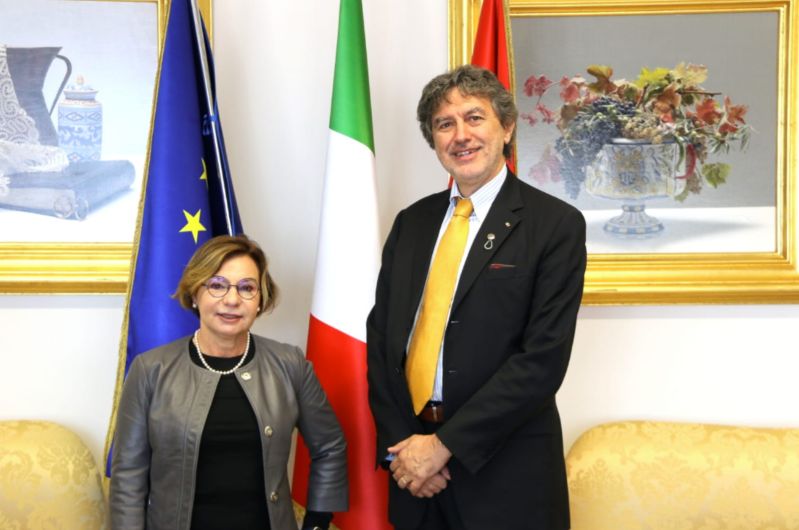 Abruzzo, Marsilio incontra la neo presidente del Tar Germana Panzironi