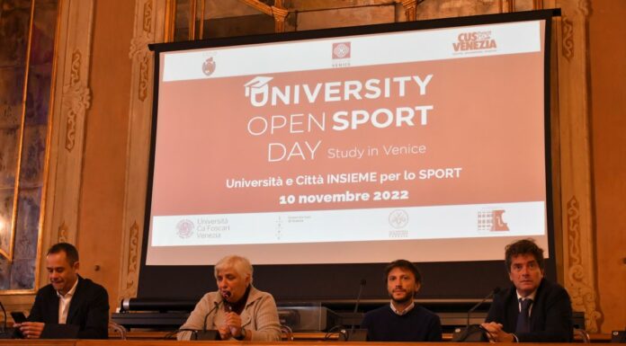 L’assessore mar all’“University Open Sport Day”