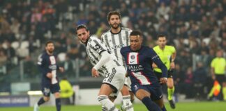 Juve battuta dal Psg ma si qualifica per l’Europa League