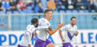 La Fiorentina vince 2-0 al Ferraris contro la Sampdoria