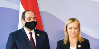 Egitto, Meloni ad al Sisi “Forte attenzione sui casi Regeni e Zaki”