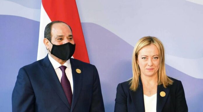 Egitto, Meloni ad al Sisi “Forte attenzione sui casi Regeni e Zaki”