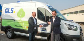 In prova a GLS Italy un Ford E-Transit 100% elettrico
