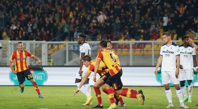 Lecce-Atalanta 2-1, decidono Baschirotto e Di Francesco