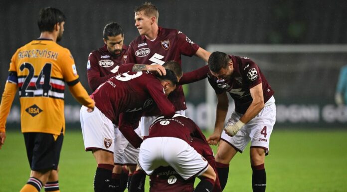 Radonjic e Vlasic, il Toro batte 2-0 la Sampdoria