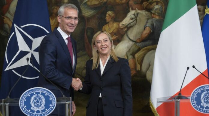 Nato, Meloni vede Stoltenberg “Italia nazione seria e leale”