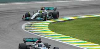 In Brasile vince Russell davanti a Hamilton, Sainz e Leclerc